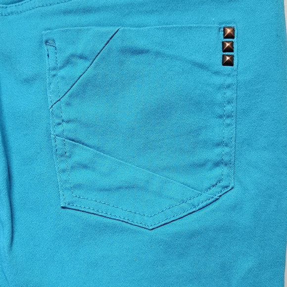 Kardashian Kollection Vibrant Blue Skinny Jeans 12 - Picture 6 of 7